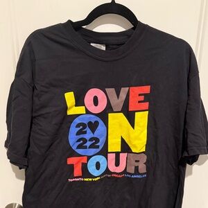 NEW XL Harry Styles Love on Tour t shirt black